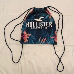 Hollister backpack flowers